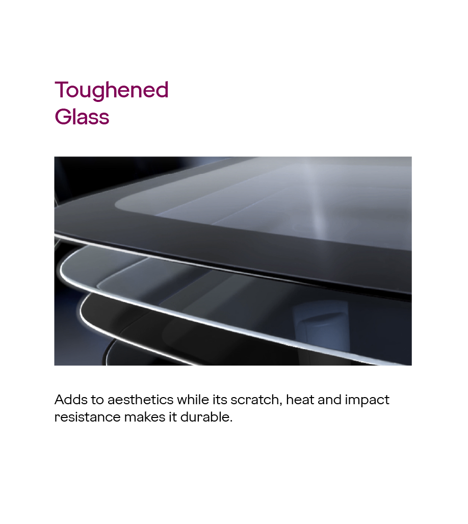 Top Load 8 KG 5 Star Eon Velvet Metallic Black: Product feature